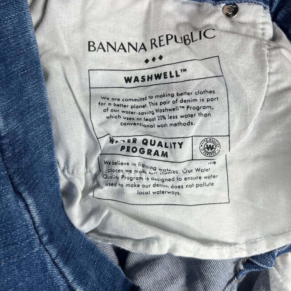 Banana Republic Low-Rise Bootcut Jeans Womens 33/16 Blue Denim 851843-00-1 NWT - Picture 13 of 13